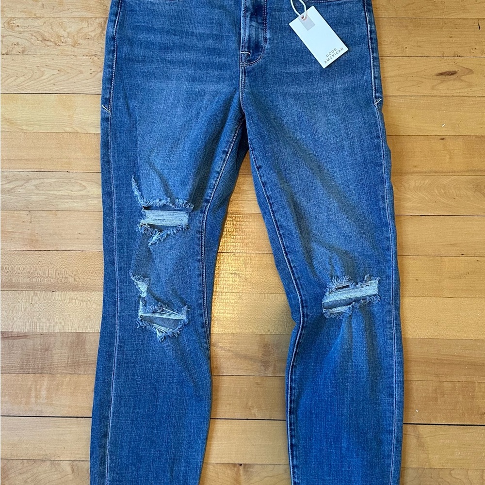 Good American Light Blue Denim Jeans